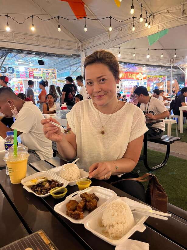 Manila Night Market with Local Guide - The rooftop-bar finish