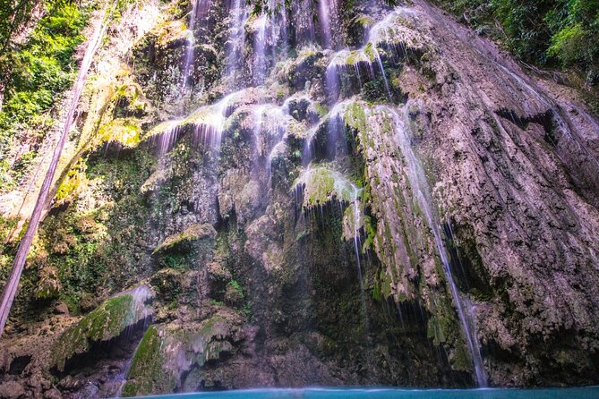 Oslob Whale Shark Private Tour with Sumilon & Tumalog Falls - Tumalog Falls brings cool water and a different view of Cebu