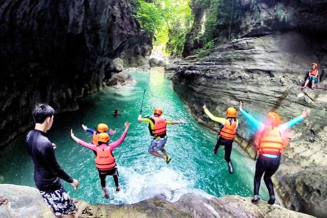 Oslob Whale Shark & Tumalog Falls & Kawasan Falls Canyoneering - Oslob whale sharks: thrilling, crowded, and tightly managed