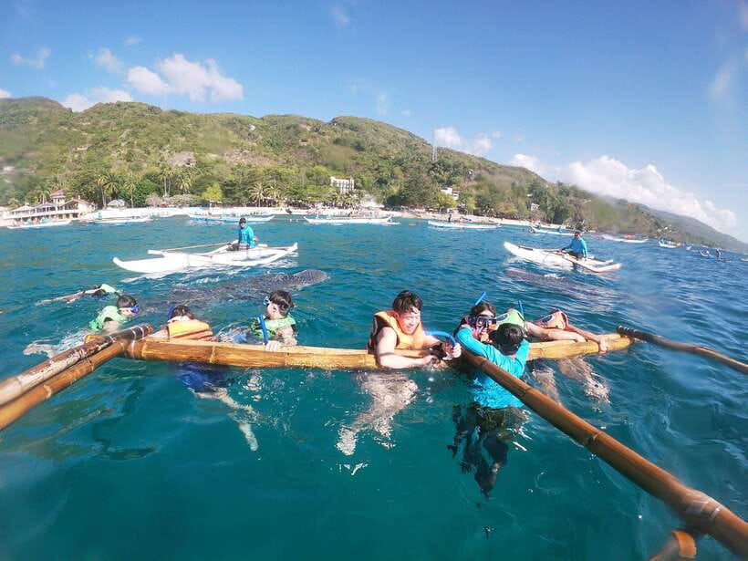 Oslob: Whaleshark Swimming, Tumalog Falls & Sumilon Island - Lunch, local food, and what is really included