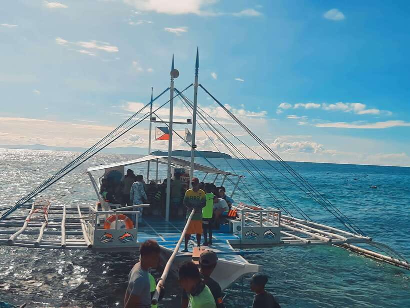 Oslob: Whaleshark Swimming, Tumalog Falls & Sumilon Island - Transport, private groups, and communication