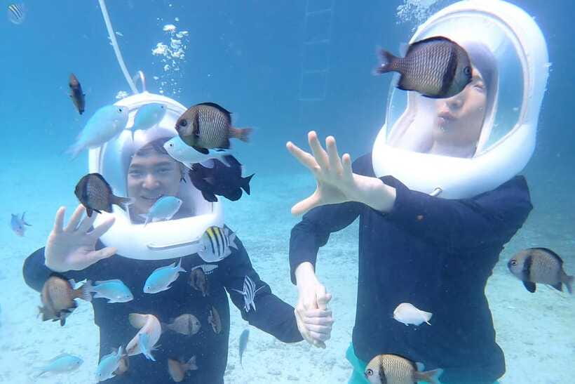 Panglao: Helmet Diving Experience with Photos and Videos - Starting at Alona Beach in Panglao