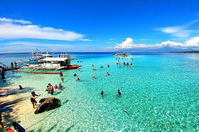 Private Island Hopping in Nasuluan, Hiltotongan and Caohngan - Nalusuan Island and its marine sanctuary