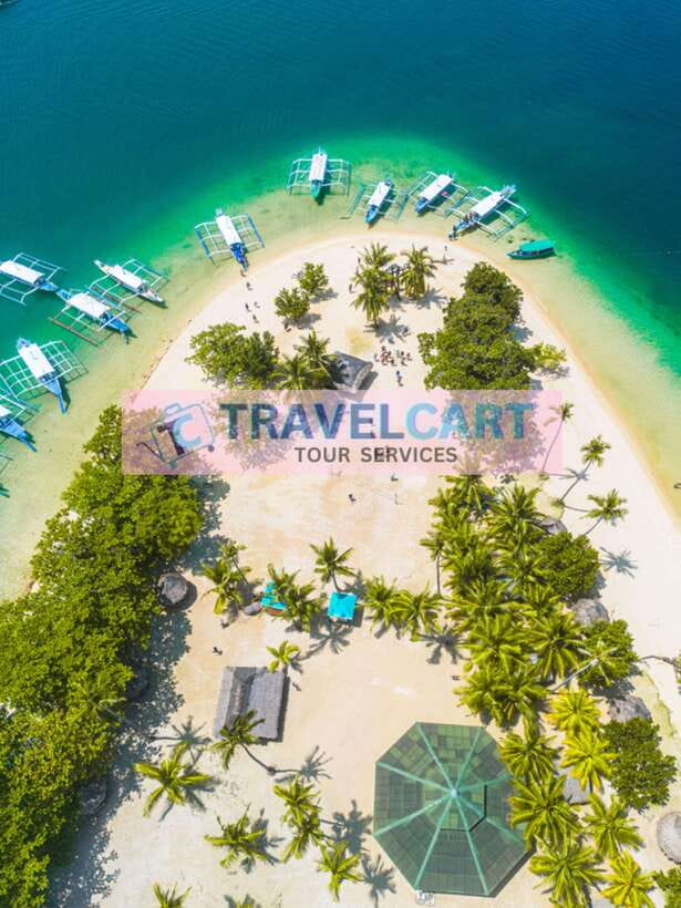 Puerto Princesa Honda Bay Island Hopping - Luli Island changes the pace with sandbars and kayaking