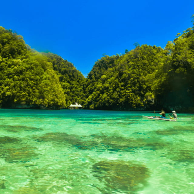Siargao:Sohoton Island Hopping Tour with Jellyfish Sanctuary - Entering Sohoton Cove among seven small islets