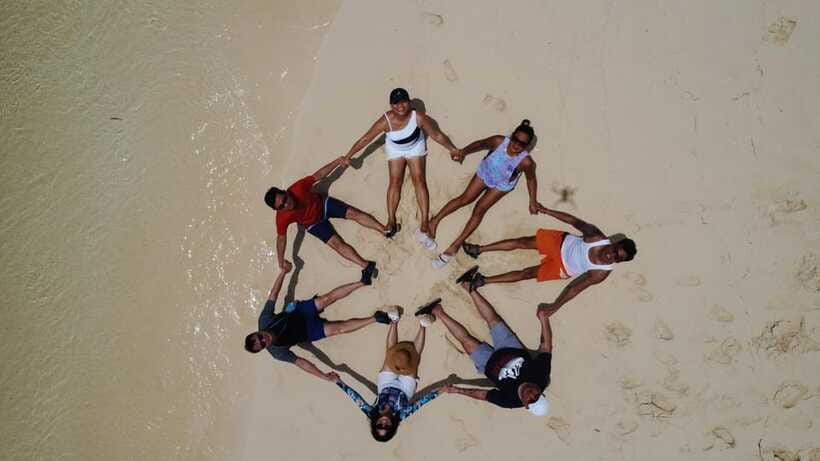 SIARGAO TRI-island DAKU/NAKED/GUYAM free drone/lunch - Daku Island: the day’s main stop